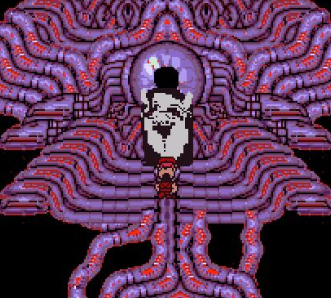 Screenshot from the 'Earthbound Halloween Hack'