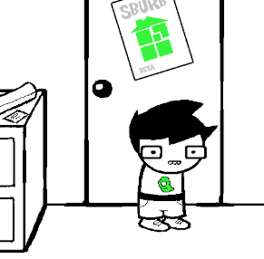 A panel from the Homestuck Comic